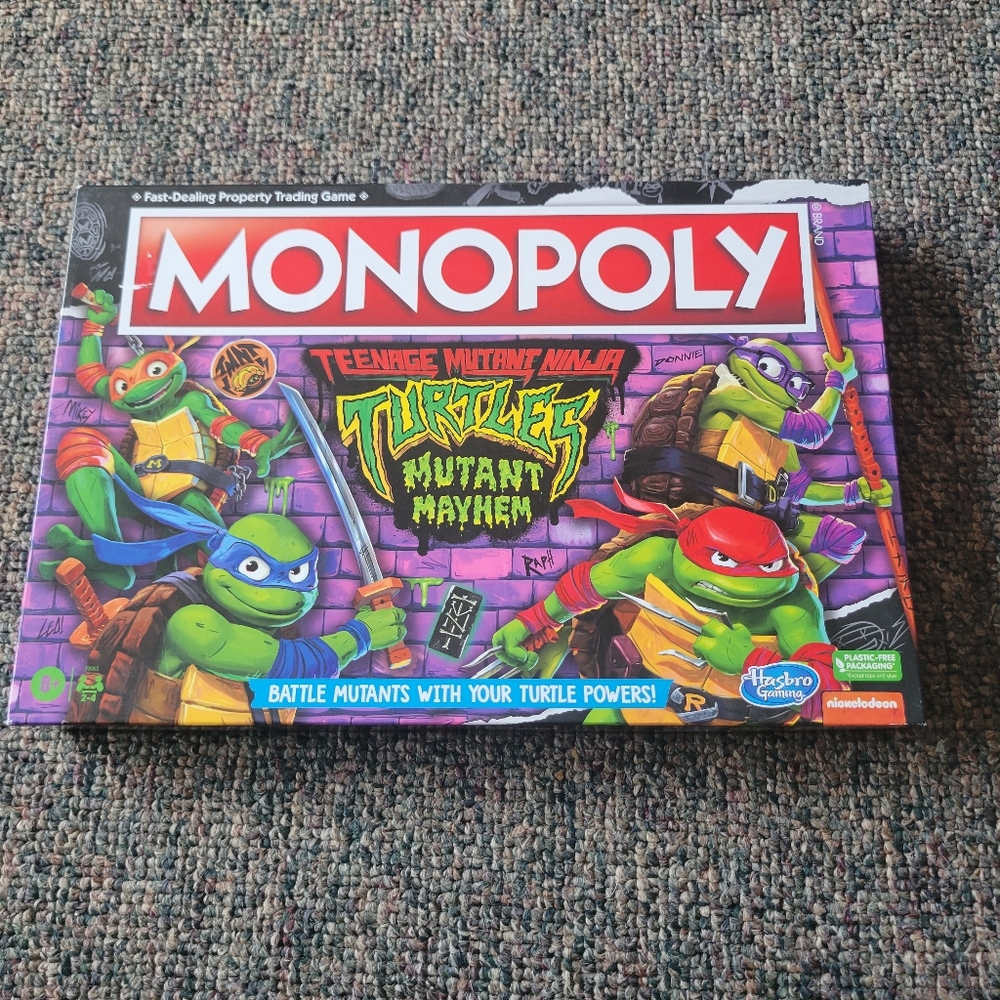 Teenage Mutant Ninjas Monopoly Mayhem Edition